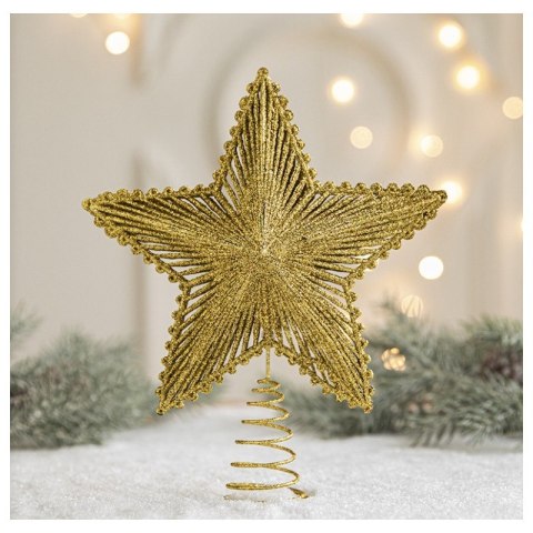 Czubek na choinkę XL 23x19,5 cm BOŻE NARODZENIE KSN141