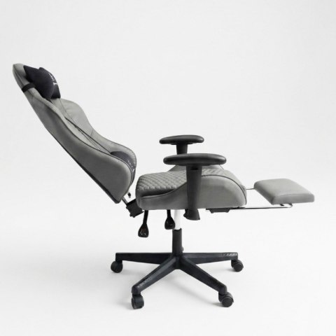 Fotel gamingowy obrotowy EvoChair z masażerem i regulowanymi podłokietnikami KO45SZ