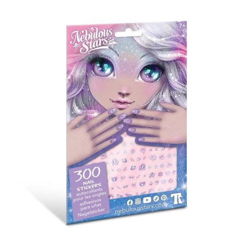 Naklejki na paznokcie dla dzieci ozdoby manicure Estrelia Nebulous