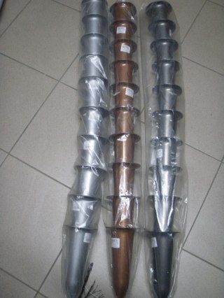Wazon szpic mały 10szt NR1 Biały,Czarny,Srebrny,Złoty