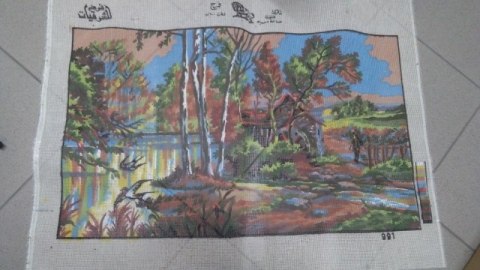 Kanwa/płótno do haftowania 50X70