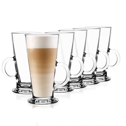 Kpl 6 szklanek CAFFE LATTE 270ml.