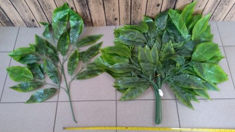 Liście ozdobne pięcioramienny 12szt S510-01 70cm