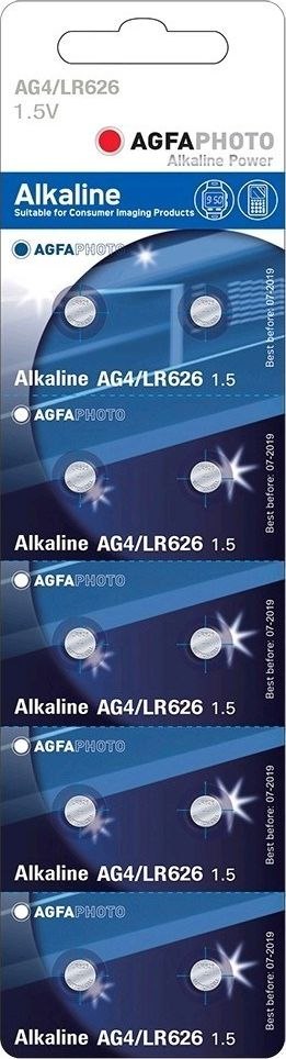 Bateria Agfa AG4 / LR626 - 10szt
