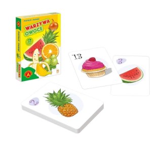 Karty Piotruś - Warzywa i Owoce