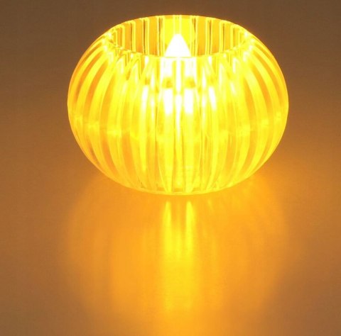 Świeczka led wkład do znicza dekoracja świeca do stroika tealight DYNIA PID0503