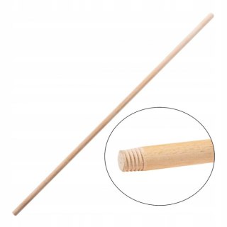 Trzonek kij styl drewniany z gwintem 150cm STG5