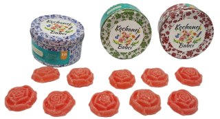 Wosk zapachowy w pudełku 10szt Kochanej Babci