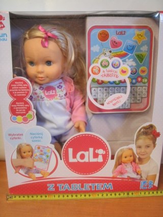 Lalka LALI z tabletem XL1519