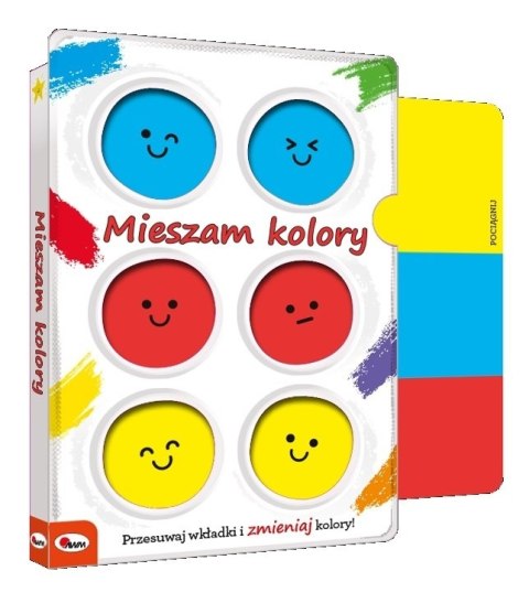 Mieszam Kolory książeczka kreatywna nauka mieszania barw