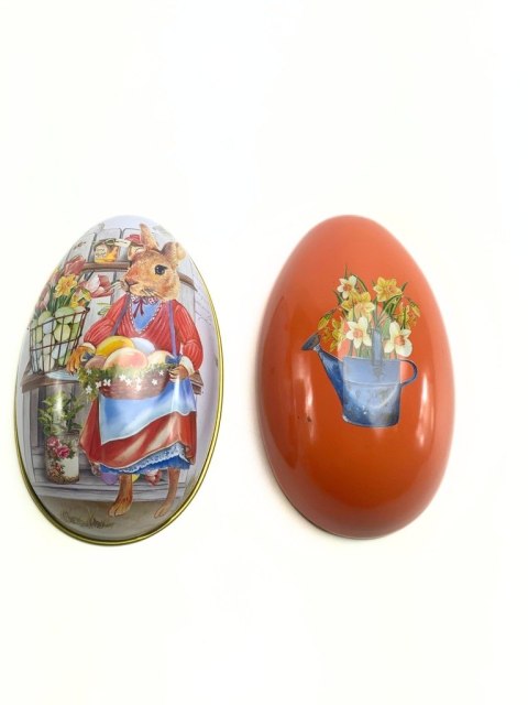 Jajko metalowe składane wymiary : 11 x 6.5 x 7cm