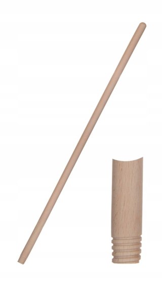 Kij do szczotki gwintowany 120 cm z gwintem 6mm