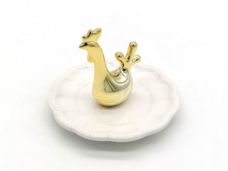 Talerz ceram z kurczakiem wym. 11,6x9,6cm