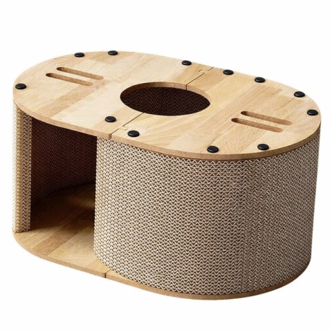 Drapak dla kota budka legowisko tunel 57x39,5x25 cm