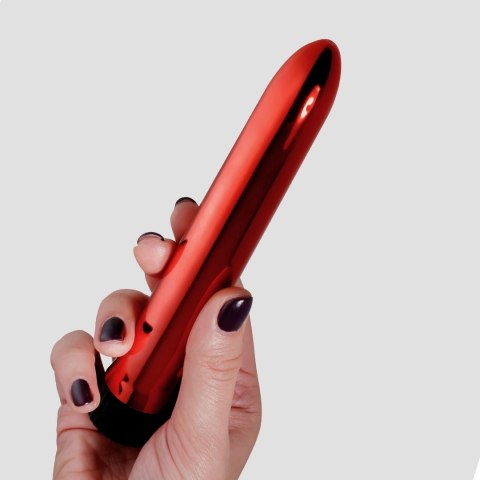 Crushious Classic Vibe Red - Smukły Model Wibracyjny 17,5 cm