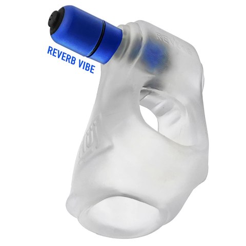 Hunkyjunk Revsling Reverb Vibe Sling Clear Ice/Blue - model z wibracją
