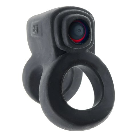 Revhammer Tar Ice/Red - Pierścieniowy system wibracyjny Plus+SILICONE