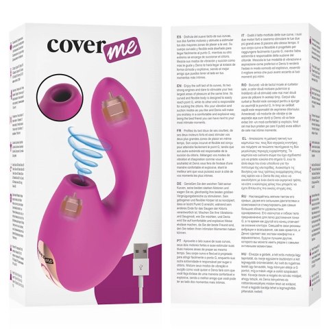 COVERME Fale Stymulujące - Wibrujący System Punktu G i Stref Ciała USB IPX6