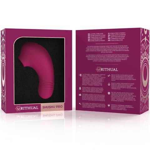 Rithual Shushu Pro Pocket Orchid - kompaktowy stymulator z 2 silnikami