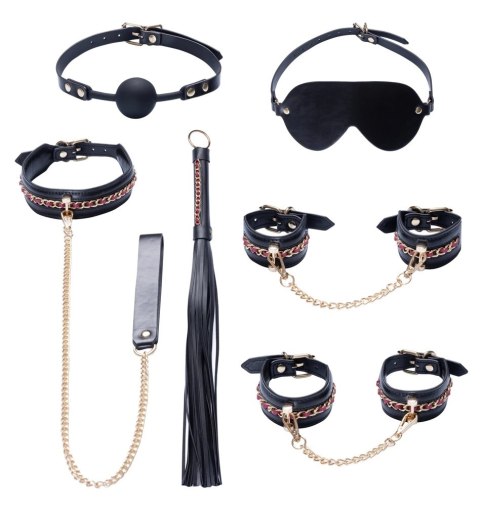 Bad Kitty Zestaw Akcesoriow Limitowanych Black&Gold 6 elementow