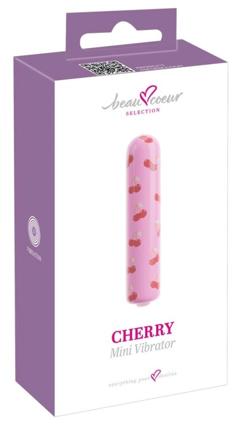 Beau coeur LEO Mini Wibrator 10 Trybow Rożowy Leo 8,7 cm
