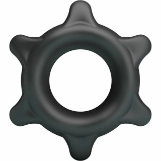 Crazy Bull Ethaniel Model 11 silikonowy pierścień regulowany czarny 65 mm