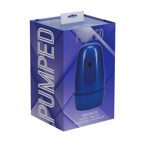 Pulsar Vibrobator Metallic Blue - System ssąco-wibracyjny, anatomiczny