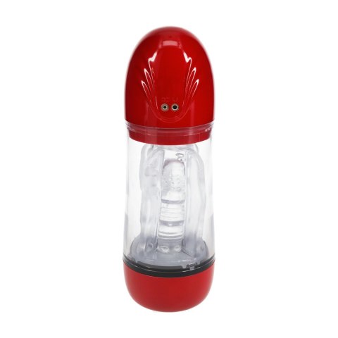 SonicPull Multimedialna Pompa Wibracyjna z Funkcją Ssania Metallic Red