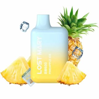 Lost Mary BM600 Jednorazowy inhalator smakowy 2% Lodowy Ananas 600 puf