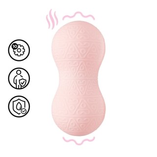 Loveline F1 Massager z Funkcją Wibracji i Podgrzewania Rożowy