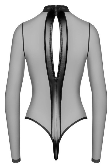Noir Handmade Body Cross S czarne z prześwitującymi wstawkami