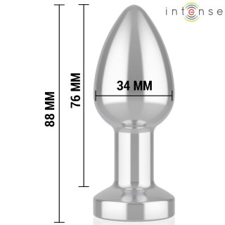 Intense Metalowy Korek Wibracyjny M 10 Trybow Pilot Bezprzewodowy
