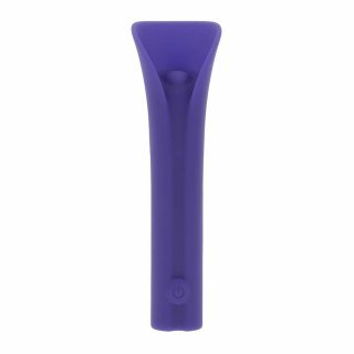 Evolved Novelties Full Coverage Purple - wibrujący aplikator z osłoną