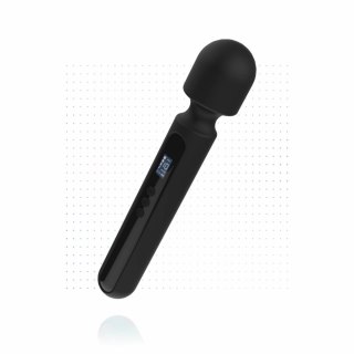 BLAQ Digital Super Wand Czarny - Masażer XL z Wyświetlaczem LED