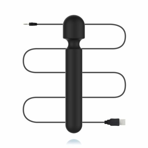 BLAQ Digital Super Wand Czarny - Masażer XL z Wyświetlaczem LED