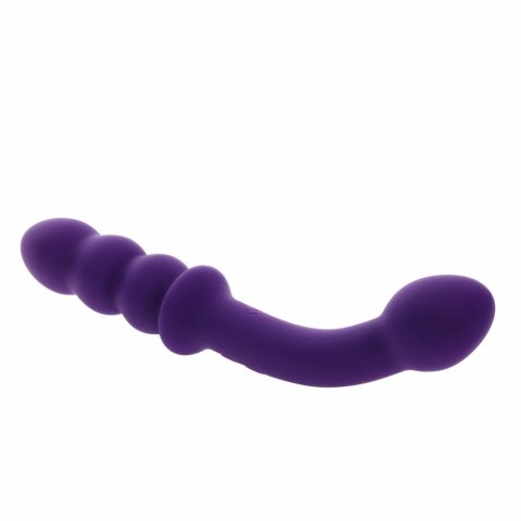 Evolved The Seeker dwustronny model wibrujący silikon fioletowy