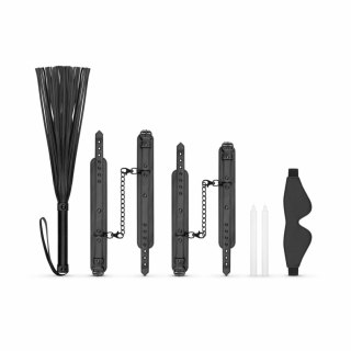 EasyToys Zestaw Akcesoriow Bondage 5-częściowy Czarny Regulowany