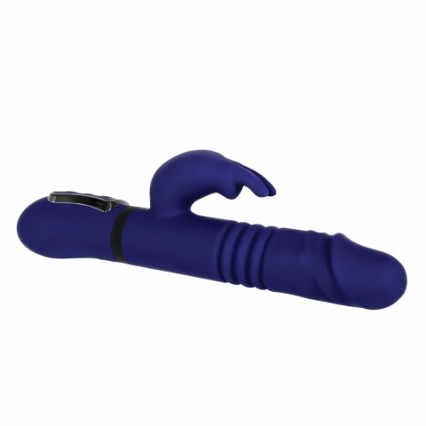 Evolved All in One Rabbit - wielofunkcyjny masażer Royal Blue, wodoodporny