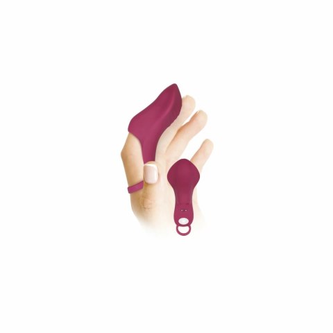 Evolved Frisky Finger Wibrująca Nakładka na Palec Rożowa USB 9 Trybow