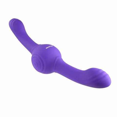 Evolved Our Gyro Vibe Dual End Fioletowy Wibrator Obustronny USB