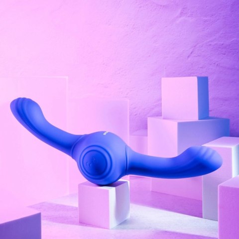 Evolved Our Gyro Vibe Dual End Fioletowy Wibrator Obustronny USB
