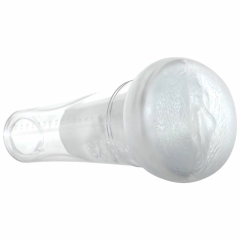 Evolved Sucking Good Transparent - Maszyna Intymna z Funkcją Ssania i Wibracji