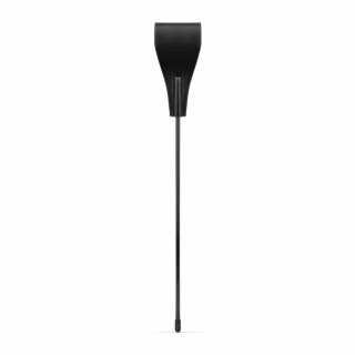 Luxe Whip Black - solidny bat z ekoskory 42,5 cm