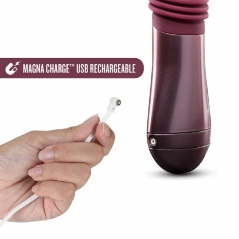 Temptasia Trixie Wine Red - Model z Funkcją Ruchu i Silikonem Puria™