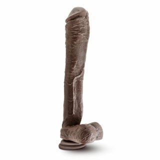 Dr. Skin Mr. Ed XL model z przyssawką 33 cm, brązowy, PVC