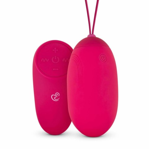Easytoys XL Jajko Wibrujące z Pilotem Bezprzewodowym, Rożowe, Silikon
