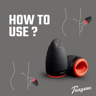 Teazers Model Warming System - Maszyna Intymna z Podgrzewaniem i Wibracją