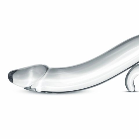 Glas Szklany Model No. 14 - Anatomiczna Forma, Transparentny, 21 cm