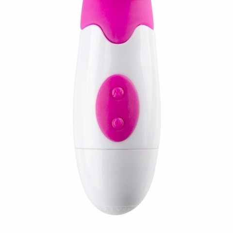 EasyToys Lily - Rożowy wibrator silikonowy z podwojnym systemem wibracji
