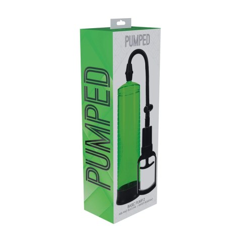 Pumped Basic Pump 2 Zielona - Wodoodporna Pompa Prożniowa
